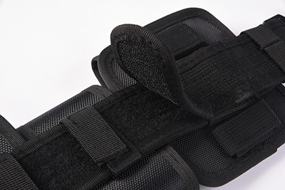 Adjustable length by durable velcro