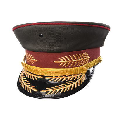 औपचारिक सूट सेना सैन्य टोपी