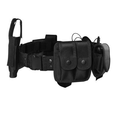 Black durable police duty belt