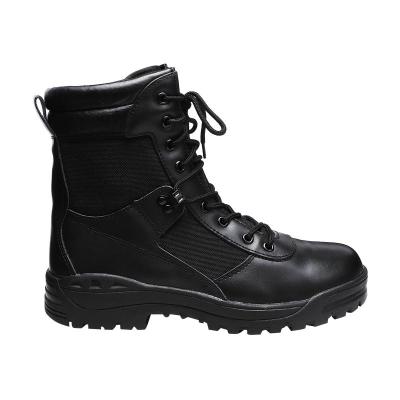 पुरुषों के लिए काले ऑक्सफोर्ड और चमड़े के जूते रबर एकमात्र सैन्य जूते सेना के जूते