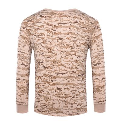 सैन्य डिजिटल रेगिस्तान camo लंबी आस्तीन टी शर्ट