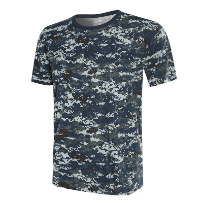 टोगो मिलिट्री आर्मी नेवी डिजिटल छलावरण कम बाजू की टी शर्ट
