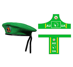 टोपी के साथ प्रतीक चिन्ह के लिए अफ्रीकी संघ
